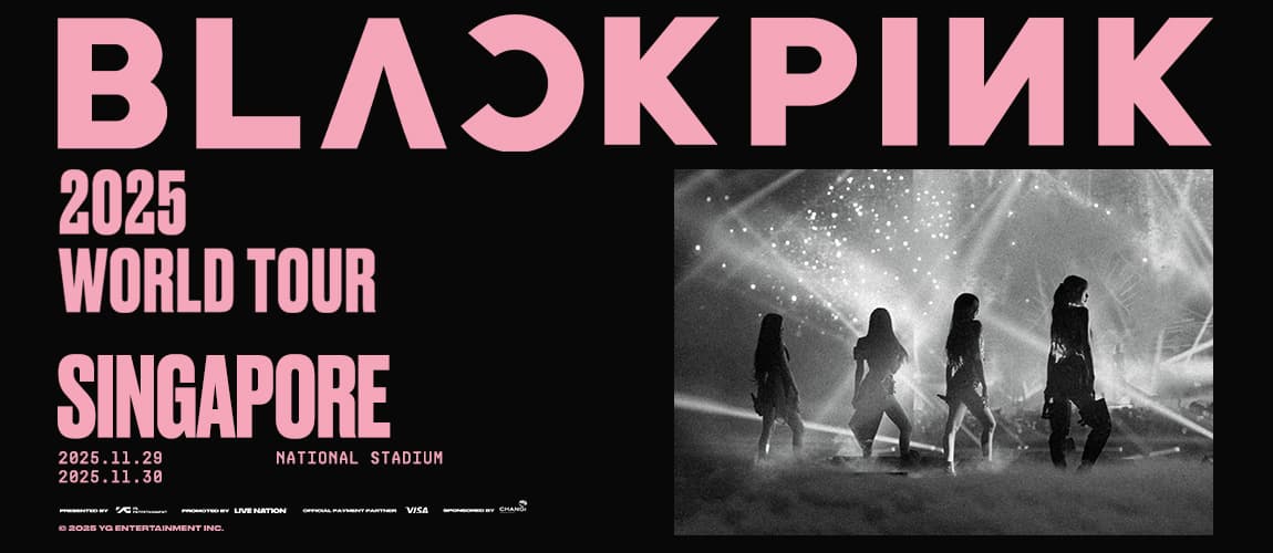 Blackpink - WORLD TOUR < DEADLINE > IN SINGAPORE event poster