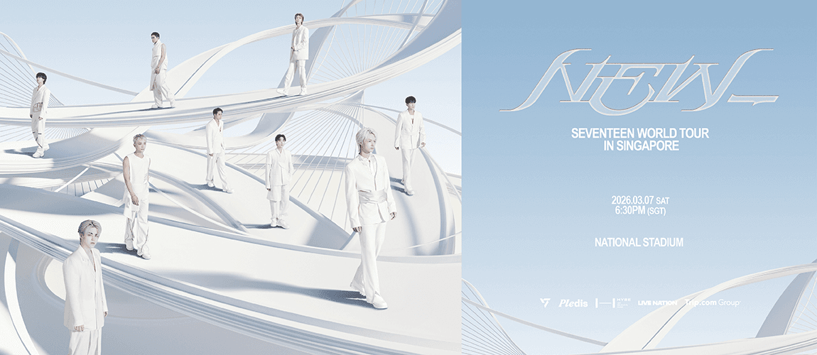 SEVENTEEN - WORLD TOUR [NEW_] IN SINGAPORE event poster
