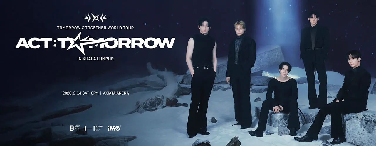 TOMORROW X TOGETHER  - WORLD TOUR <ACT : TOMORROW> IN KUALA LUMPUR event poster
